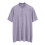 T-shirt rayé à manches courtes pour homme avec fermeture éclair 6