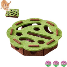 Cat Scratch Puzzle Enrichment Box with 3 Bells