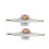 Skateboard Trucks Aluminum Rustproof Hollow 1 Pair 5