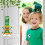 Décoration de porte pour la Saint-Patrick avec un chapeau trèfle vert 1