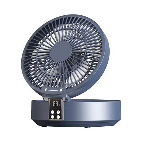 Hordozható asztali ventilátor USB újratölthető összecsukható kis ventilátor