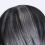 Parrucca con capelli lunghi e lisci e fascia completa, 1 pezzo 5