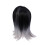 Parrucca con capelli lunghi e lisci e fascia completa, 1 pezzo 6