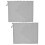 Metal Fireplace Screen Mesh Curtain 2 pcs 4