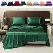 King Silk Sheet Set Luxurious Cooling 108" x 102"