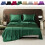 King Silk Sheet Set Luxurious Cooling 108" x 102" 1