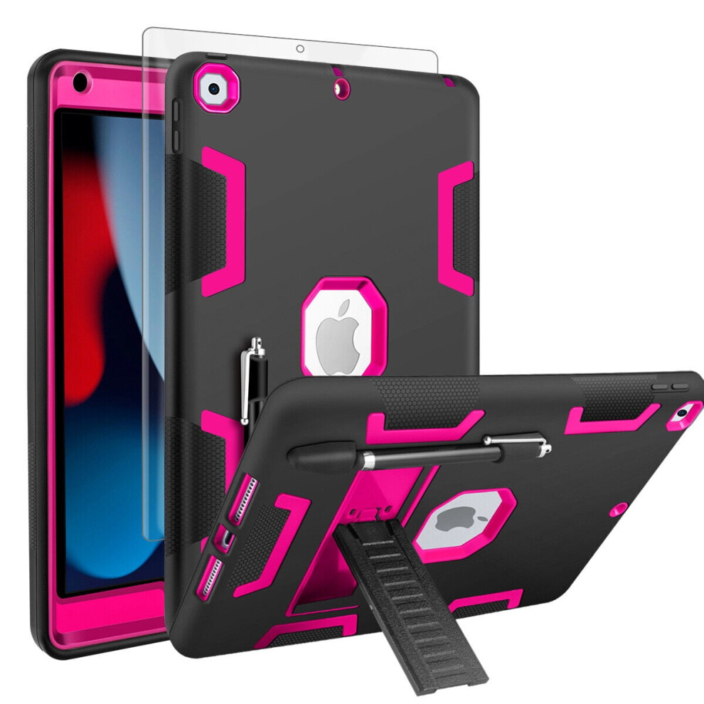 Ipad 9Th Gen 10.2 Inch Case Heavy Duty Shockproof Black 913211542361