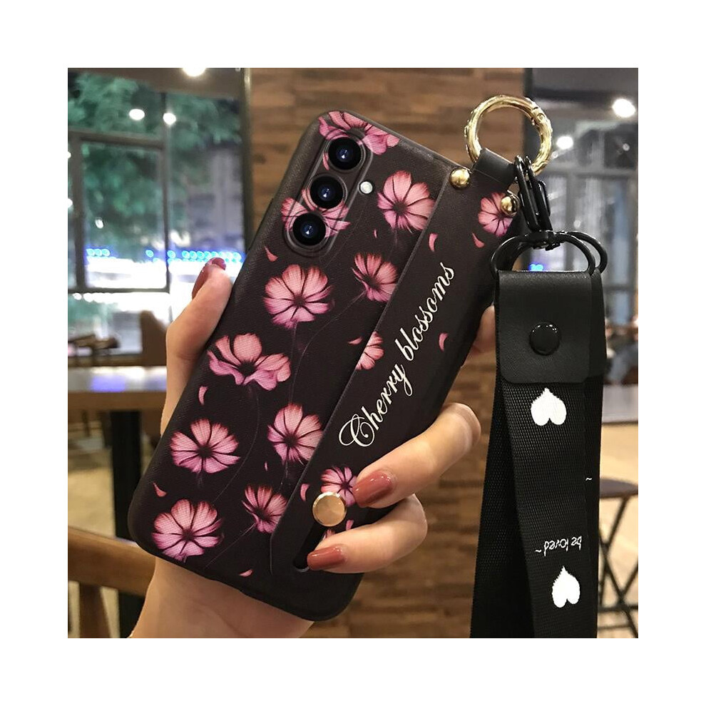 Silicone Phone Case For Samsung Galaxy A15 With Wrist Strap 9066521568963