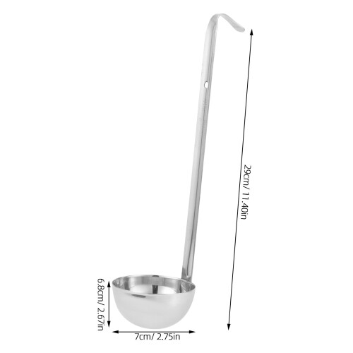 Stainless Steel Soup Spoon for Adults 1 Pack 1