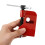 Red Metal Faucet Handle Puller 12.5x11.7x4.3cm 1 Pack 3