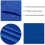Blackout Curtains Blue 38 x 45 Inch 2 Panels 5