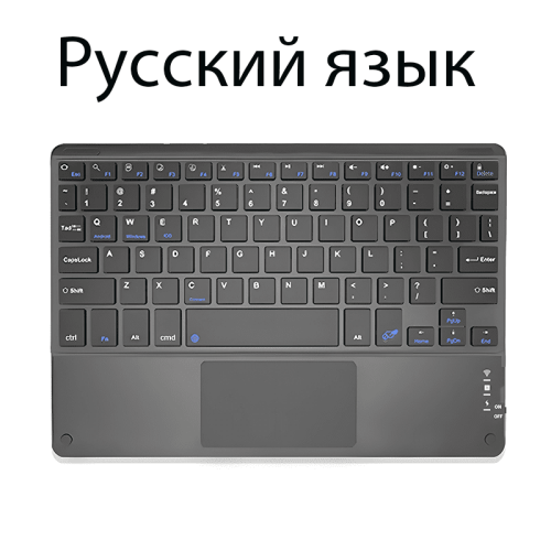 Ασύρματο πληκτρολόγιο Bluetooth με Trackpad για iPad,