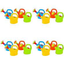 16PCS Plastic Watering Cans Chicken Watering Garden Watering Cans Kids Beach Bath Watering Cans Random Color