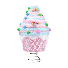 Christmas Tree Topper Pastel Dessert 7.9 inch