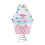 Christmas Tree Topper Pastel Dessert 7.9 inch 1