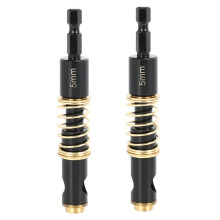 2X Bit Autocentrante da 5 mm da Utilizzare con Pin Jig per Punte da 5 mm