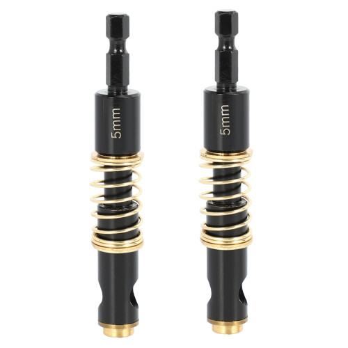 2X Bit Autocentrante da 5 mm da Utilizzare con Pin Jig per Punte da 5 mm