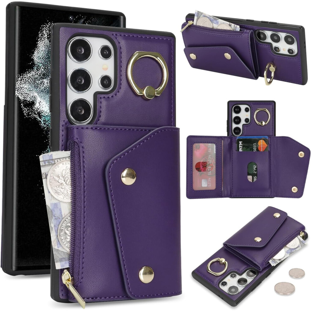 Samsung Galaxy S22 Ultra Wallet Case With Rfid Blocking And 968604537295