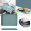 Rectangular kitchen tray with lid nonstick oven-safe 2