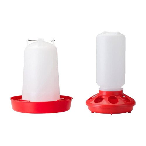 Chick Feeder and Waterer Kit Durable Quail Chick Starter Set
