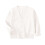 Knit Cardigan for Toddlers Long Sleeve Button-Down White 1