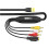 USB video grabber adapter for PC, portable digitizer, 1 set 8