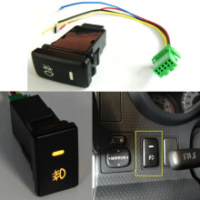 OEM Dual Push On Off Switch Button LED Lightbar 39mm
