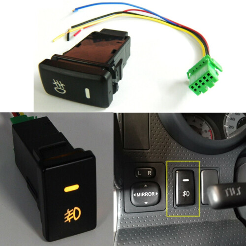OEM Dual Push On Off Switch Button LED Lightbar 39mm