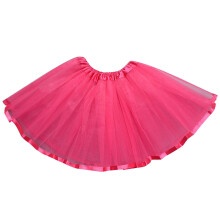Toddler Girls Sparkling Sequin Tutu Skirt Hot Pink 1-2 Years