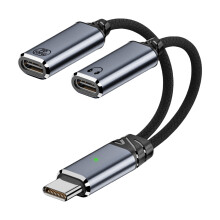 FEAMOS USB-C Splitter Cable 1-to-2 Headphone & Charging