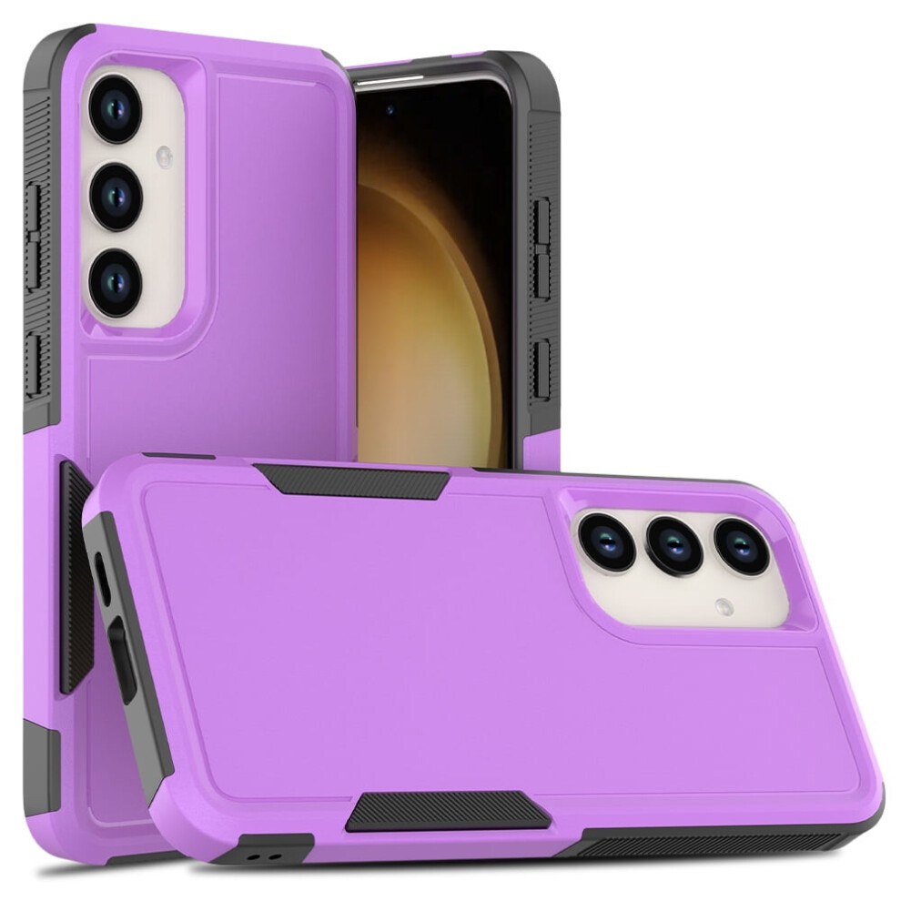 Defender Case For Samsung Galaxy S24+ 5G Rugged Purple 974856043286