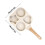 Nonstick Omelette Pan with Thickened Deep Flat Bottom for 3