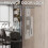Dörrknopp Inomhus Beige Satin Nickel Rektangulär 1 st 4