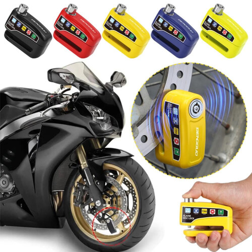 Motorcycle Anti-Theft Disc Brake Alarm Lock 2
