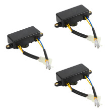 3X Raddrizzatore di Tensione Automatico Monofase AVR Parti del Generatore di Benzina 2KW
