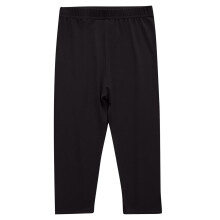 Girls Candy Color Leggings Solid Black 12-13 Years