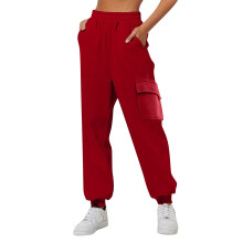 Women's High-Waisted Fleece Pants 2XL