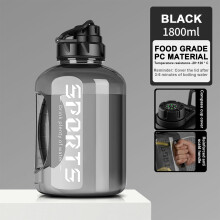 Nagy vizespalack fogantyúval, BPA-mentes, szivárgásmentes, 1,5 literes