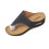 Women's Navy Summer Wedge Sandals Size 37 1 Pair 8