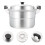 Aluminum Cooking Steamer Pot Set Round Dual Handle 1