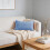 Sky Blue Cotton Quilted Pillow Case Standard Size 1 Pc 5