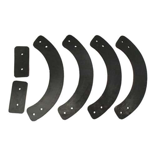Snowblower Paddle Replacement Rubber 6 Set 2