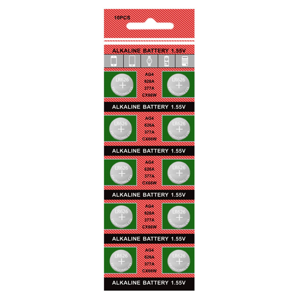 Ag4 Lr626 Watch Button Cell Batteries 20 Pcs 971050639673