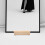 Wood Full Length Mirror Stand Light Yellow 25cm 3