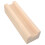 Wood Full Length Mirror Stand Light Yellow 25cm 7