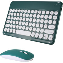 Retro Bluetooth Keyboard and Mouse Combo Ultra Slim