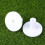 Golf-Übungsmatte mit weißen Tees, 10 Stück 2