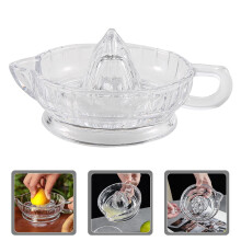 Lemon Squeezer Glass Manual Citrus Juicer 1 Piece