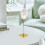 Earring Display Stand Ear-Shaped 6.7 Inch White 8