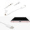 USB-C til 3,5 mm hovedtelefonadapter uden forsinkelse 5